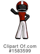 Black Design Mascot Clipart #1583599 by Leo Blanchette