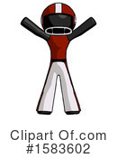 Black Design Mascot Clipart #1583602 by Leo Blanchette