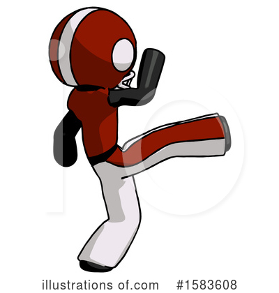 Royalty-Free (RF) Black Design Mascot Clipart Illustration by Leo Blanchette - Stock Sample #1583608