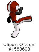 Black Design Mascot Clipart #1583608 by Leo Blanchette