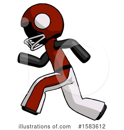 Royalty-Free (RF) Black Design Mascot Clipart Illustration by Leo Blanchette - Stock Sample #1583612