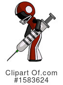 Black Design Mascot Clipart #1583624 by Leo Blanchette