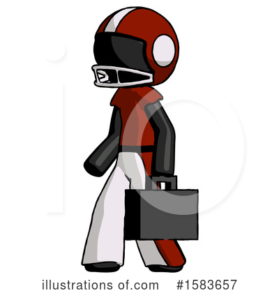 Royalty-Free (RF) Black Design Mascot Clipart Illustration by Leo Blanchette - Stock Sample #1583657
