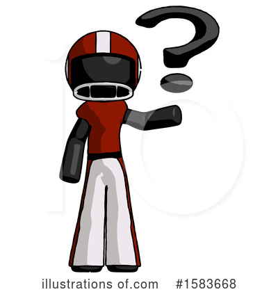 Royalty-Free (RF) Black Design Mascot Clipart Illustration by Leo Blanchette - Stock Sample #1583668