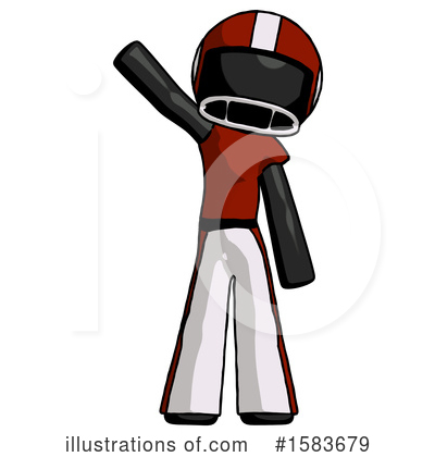 Royalty-Free (RF) Black Design Mascot Clipart Illustration by Leo Blanchette - Stock Sample #1583679