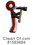 Black Design Mascot Clipart #1583684 by Leo Blanchette