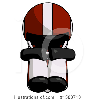 Royalty-Free (RF) Black Design Mascot Clipart Illustration by Leo Blanchette - Stock Sample #1583713