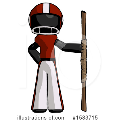 Royalty-Free (RF) Black Design Mascot Clipart Illustration by Leo Blanchette - Stock Sample #1583715