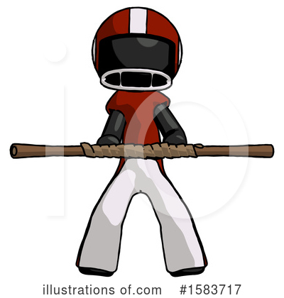 Royalty-Free (RF) Black Design Mascot Clipart Illustration by Leo Blanchette - Stock Sample #1583717