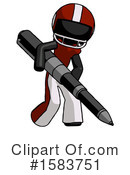 Black Design Mascot Clipart #1583751 by Leo Blanchette