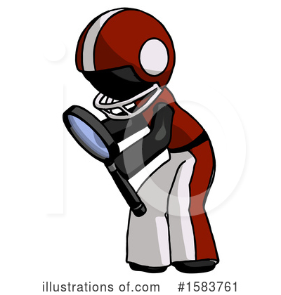Royalty-Free (RF) Black Design Mascot Clipart Illustration by Leo Blanchette - Stock Sample #1583761