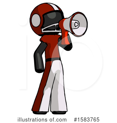 Royalty-Free (RF) Black Design Mascot Clipart Illustration by Leo Blanchette - Stock Sample #1583765