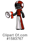 Black Design Mascot Clipart #1583767 by Leo Blanchette