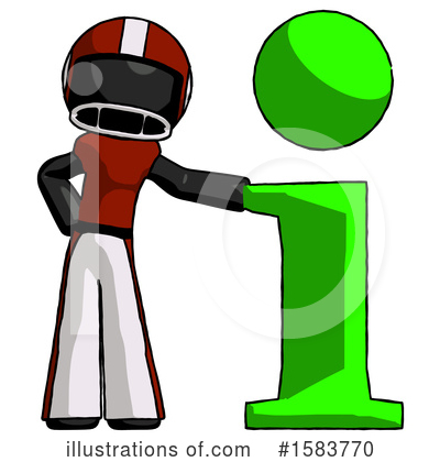 Royalty-Free (RF) Black Design Mascot Clipart Illustration by Leo Blanchette - Stock Sample #1583770