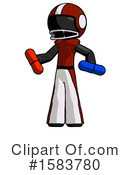 Black Design Mascot Clipart #1583780 by Leo Blanchette