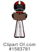 Black Design Mascot Clipart #1583781 by Leo Blanchette