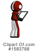 Black Design Mascot Clipart #1583788 by Leo Blanchette