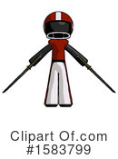 Black Design Mascot Clipart #1583799 by Leo Blanchette