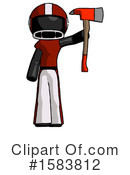 Black Design Mascot Clipart #1583812 by Leo Blanchette