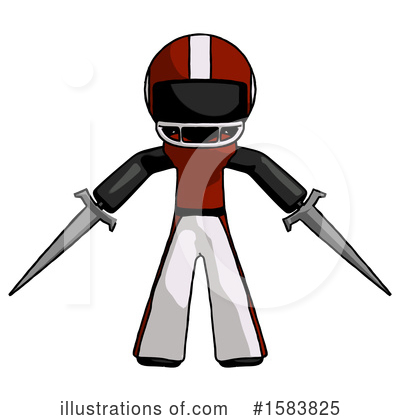 Royalty-Free (RF) Black Design Mascot Clipart Illustration by Leo Blanchette - Stock Sample #1583825