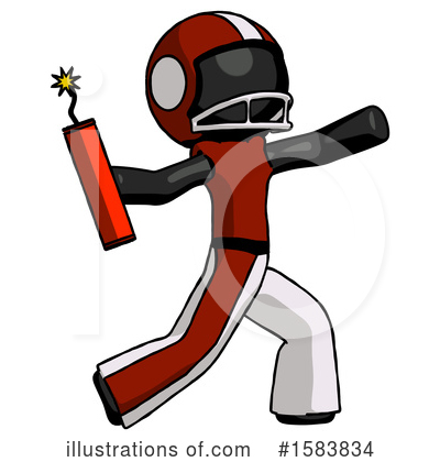 Royalty-Free (RF) Black Design Mascot Clipart Illustration by Leo Blanchette - Stock Sample #1583834