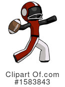Black Design Mascot Clipart #1583843 by Leo Blanchette