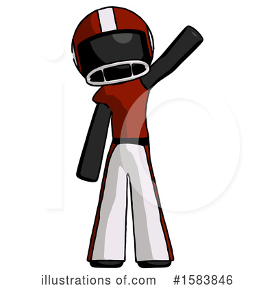 Royalty-Free (RF) Black Design Mascot Clipart Illustration by Leo Blanchette - Stock Sample #1583846