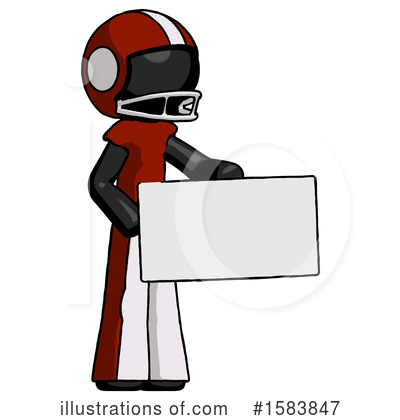 Royalty-Free (RF) Black Design Mascot Clipart Illustration by Leo Blanchette - Stock Sample #1583847