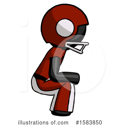 Royalty-Free (RF) Black Design Mascot Clipart Illustration by Leo Blanchette - Stock Sample #1583850
