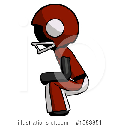 Royalty-Free (RF) Black Design Mascot Clipart Illustration by Leo Blanchette - Stock Sample #1583851