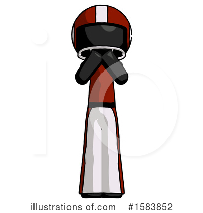 Royalty-Free (RF) Black Design Mascot Clipart Illustration by Leo Blanchette - Stock Sample #1583852