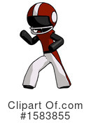 Black Design Mascot Clipart #1583855 by Leo Blanchette