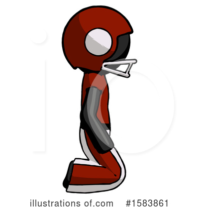 Royalty-Free (RF) Black Design Mascot Clipart Illustration by Leo Blanchette - Stock Sample #1583861