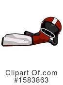 Black Design Mascot Clipart #1583863 by Leo Blanchette
