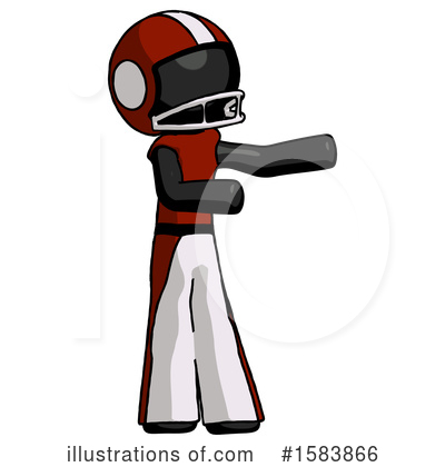 Royalty-Free (RF) Black Design Mascot Clipart Illustration by Leo Blanchette - Stock Sample #1583866