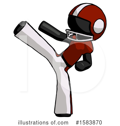 Royalty-Free (RF) Black Design Mascot Clipart Illustration by Leo Blanchette - Stock Sample #1583870