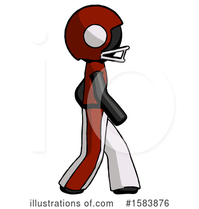 Royalty-Free (RF) Black Design Mascot Clipart Illustration by Leo Blanchette - Stock Sample #1583876