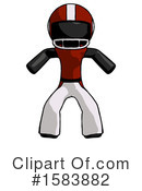 Black Design Mascot Clipart #1583882 by Leo Blanchette