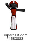 Black Design Mascot Clipart #1583883 by Leo Blanchette