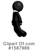 Black Design Mascot Clipart #1587989 by Leo Blanchette