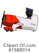 Black Design Mascot Clipart #1588014 by Leo Blanchette