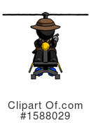 Black Design Mascot Clipart #1588029 by Leo Blanchette