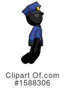 Black Design Mascot Clipart #1588306 by Leo Blanchette