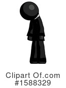 Black Design Mascot Clipart #1588329 by Leo Blanchette