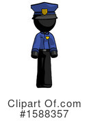 Black Design Mascot Clipart #1588357 by Leo Blanchette