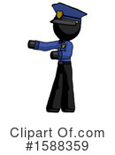 Black Design Mascot Clipart #1588359 by Leo Blanchette