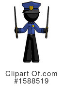 Black Design Mascot Clipart #1588519 by Leo Blanchette