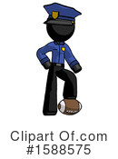 Black Design Mascot Clipart #1588575 by Leo Blanchette