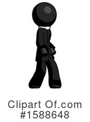 Black Design Mascot Clipart #1588648 by Leo Blanchette