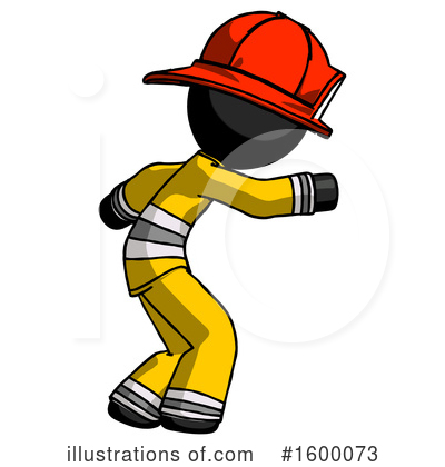 Royalty-Free (RF) Black Design Mascot Clipart Illustration by Leo Blanchette - Stock Sample #1600073